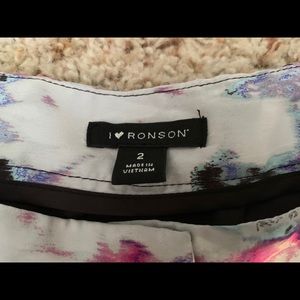 Satin Printed Shorts